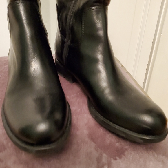 Franco Sarto Black Boots - Picture 8 of 12